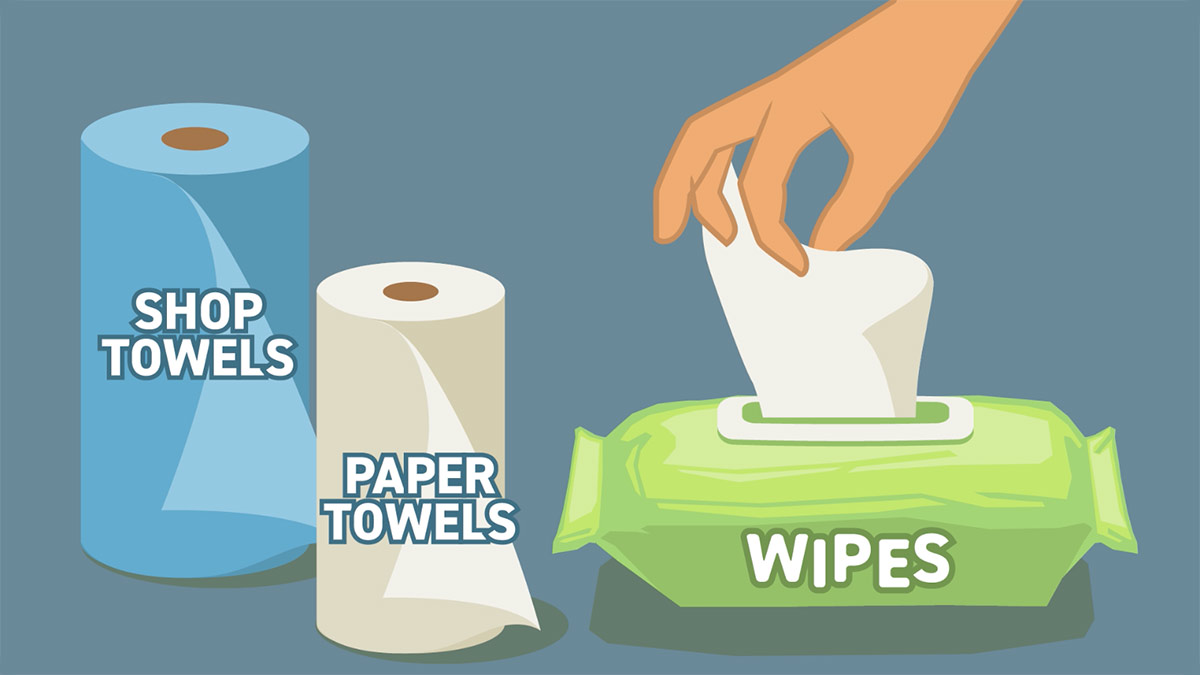 RSD Wipes & Paper Towels Clog Pipes